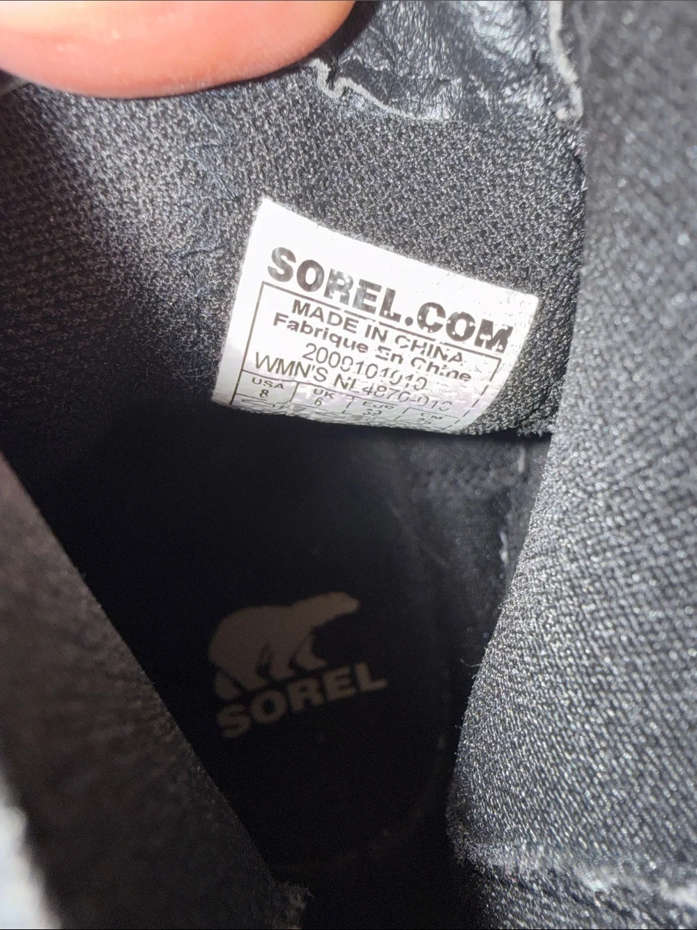 Sorel Black Chukka Boots with Brown Gum Sole - Men